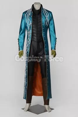 Game Devil May Cry 3 Vergil Cosplay Costume Men Role Play Outfits C08870 • $174.90