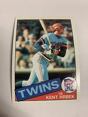 1985 Topps Kent Hrbek Minnesota Twins  • $1.29