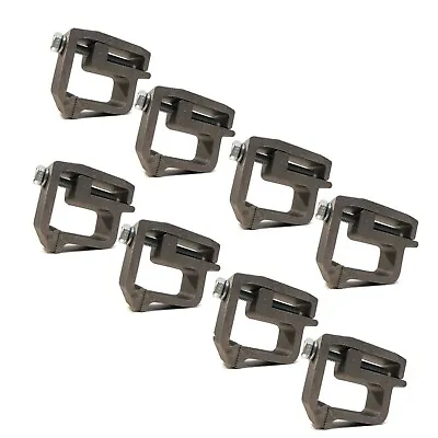 (Pack Of 8) Aluminum Truck Mounting Clamps For C.R. Laurence RM608004 & RM608011 • $34.99