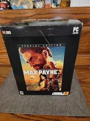 Max Payne 3 Special Edition Statue & Prints Only New In Box • $42