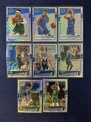 2020-21 Optic Fanatics Silver Wave Prizm 🏀 Dallas Mavericks Team Set - Luka • $0.99