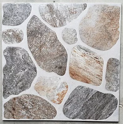 Stone Look Patio Outdoor 24 X24  Tiles Ceramic • $1.39