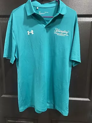 Under Armour Polo Golf Shirt Yuengling Beer Embroidered Medium Pottsville PA • $20