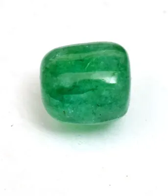 Natural Certified Zambian Emerald Smooth Nugget Beads 10.80 Ct With Out Drill • $65.60