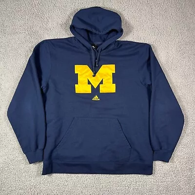 Adidas University Of Michigan Sweatshirt Men's XL Hoodie Michigan Wolverines • $22.97