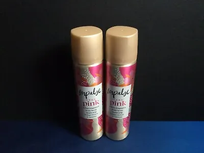 Impulse Body Spray 75ml Hint Of Musk And Impulse Very Pink • £6.25