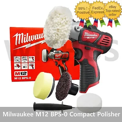 Milwaukee M12 BPS-0 Cordless Compact Polisher Sander Grinder Bare Tool Body Only • $117.79