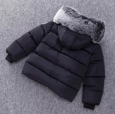 Winter Warm Jacket Coat Hooded Coat Fashion Kids Children Boy Girl Coat Size1~6 • $35.99