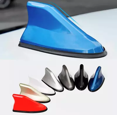 Waterproof Universal Car Radio Antenna Shark Fin Roof Decorative Antenna • £5.49