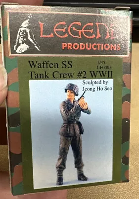 Legend Productions 1/35 Scale Waffen SS Tank Crew #2 Resin Figure Model Kit  • $7.38