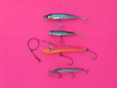 Assortment Of 4 Great Lures Including Orca Mega Bait Googly Eye And Cisco Kid • $69.95