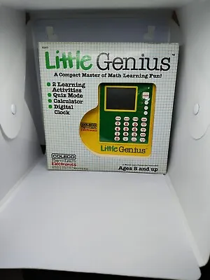 Vintage 1986 Coleco Play And Learn Little Genius Math Learning/Calculator/Clock • $22.99