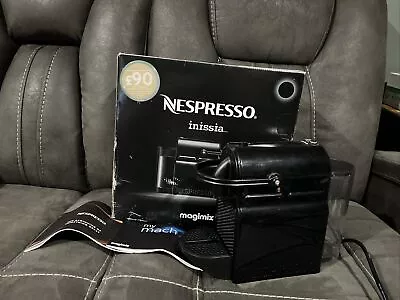 Nespresso  Black M105 Inissia Coffee Machine Magimix - Boxed • £59.99