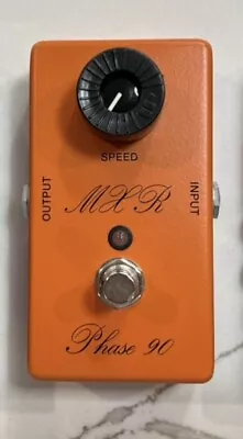 MXR Phase 90 Custom Shop CSP101SL Script Guitar Pedal.  NO RESERVE • $75