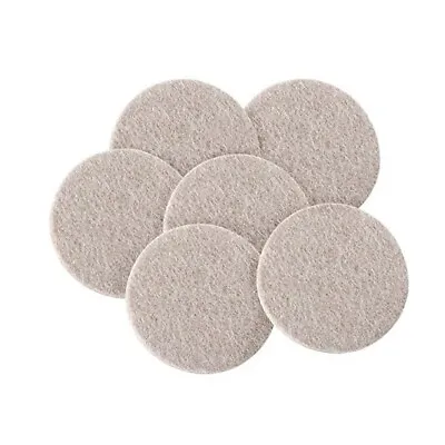 Sheet Of 8 Furniture Felt Pad Wood Floor Protectors 32mm X 4mm Wooden Laminate • £2.58