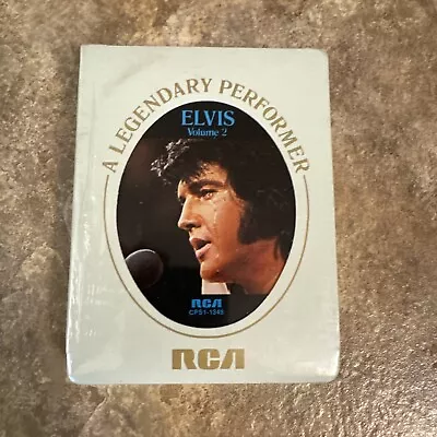 Elvis Presley LEGENDARY VOL2 RCA 8 Track Tape SEALED 1973 Sun Rockabilly Demos • $10.49