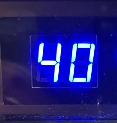CB Radio Channel Number Display .56 Inch Dual 7 Segment Blue LED 18 Pin C.A. • $6