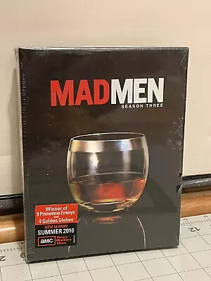 Mad Men: Season 3 (DVD 2009 Widescreen 4-Disc Set) NEW • $6.49