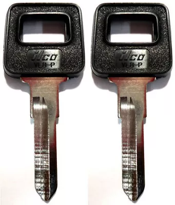 2 (pair) New For Volvo Replacement Uncut Blade Key Blank - Made In Usa Vl8-p • $12.95