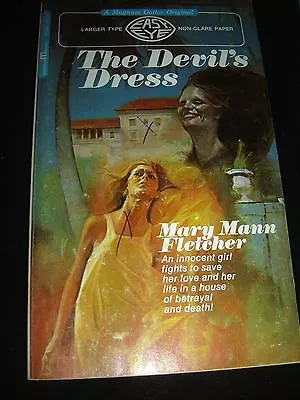 The Devil's Dress By Mary Mann Fletcher A Magnum Gothic Original EasyEye PB 1972 • $4.99