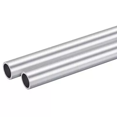 2pcs Aluminum Round Tube 20mm OD 16mm Inner Dia 200mm Length Pipe Tubing • $14.63