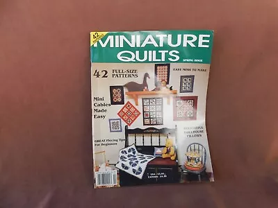 Miniature Quilts Magazine Spring 1991 • $3.99