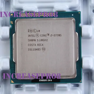 £102.82 • Buy Intel Core I7-3770S Processor 3.1GHz SR0PN LGA 1155/Socket H2 CPU