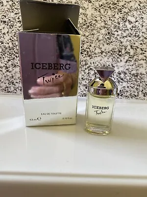 Iceberg Twice Edt 4.5ml Miniature In Box • £9