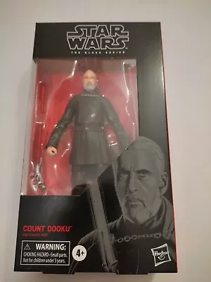 Star Wars The Black Series 6 Inch Action Figure - Count Dooku MISB • $58.99