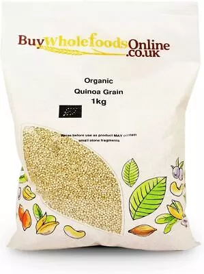 Organic Quinoa Grain 1kg | BWFO | Free UK Mainland P&P • £9.61