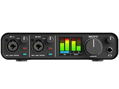 MOTU M2 Audio Interface Usb-C 2-in/2-out For Mac Windows And Ios Quality Study • $574.61