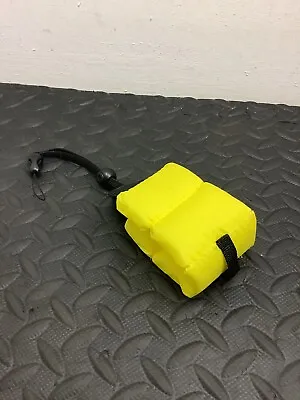 Yellow Underwater Photography Floating Bobber Wrist Strap GoPro Phone Camera • £4.50