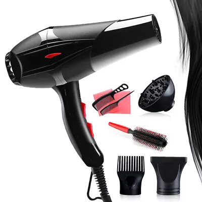 800W High Speed Hair Electric Hair Dryer Negative Ion Blow Salon Styler • $29.49