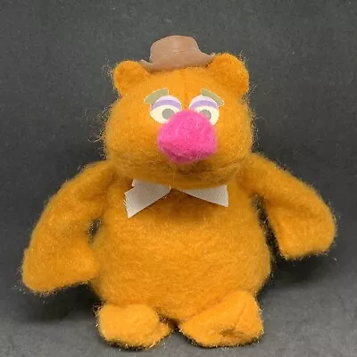 VINTAGE 1979 Henson The Muppets Fozzie Bear Fisher Price #865 Doll Bean Bottom • $11.99