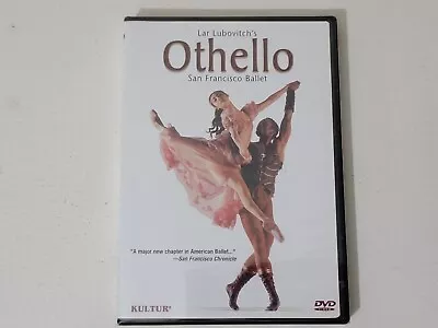 Lar Lubovitch's Othello DVD 1997 San Francisco Ballet New SEALED Ships FREE! • $15.99