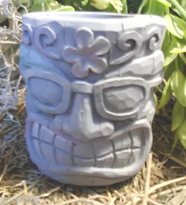 Latex Tiki Candle Holder Mold Concrete Plaster Mould 3.5  X 3   • $47.95