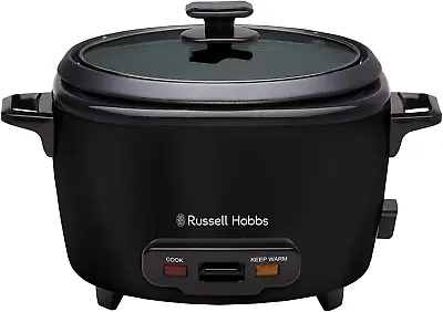 Russell Hobbs Turbo Rice Cooker RHRC20BLK 10 Cup Uncooked Rice Capacity • $72.99