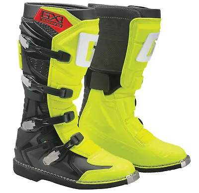Gaerne Gx1 Yellow Mx Boots - Motocross & Enduro Boots - End Of Line - 2192-009 • $123.30