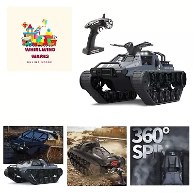 Remote Control Crawler High Speed Tank Off-Road 4WD RC Car 2.4 Ghz RC Army Tr... • $102.99