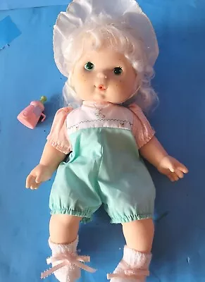 Vintage 1983 Kenner Strawberry Shortcake Friend  Angel Cake Blow Kiss Doll  EUC • $44.99