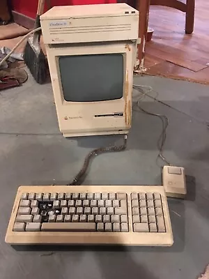 Vintage Apple Macintosh Plus 1MB M0001A Computer W/KB Mouse Ultradrive30 • $5