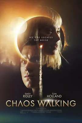 Chaos Walking Movie Poster (20x30) - Tom Holland Mads Mikkelsen Daisy Ridley 2 • $20.99