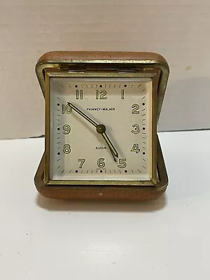 Vintage Phinney-Walker Folding Travel Alarm Clock Made In Germanyglowin Numbers • $24.99