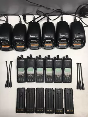 6 MOTOROLA XTS5000 III 800mhz P25 9600 Baud DIGITAL RADIOS H18UCH9PW7AN HT APX • $1200