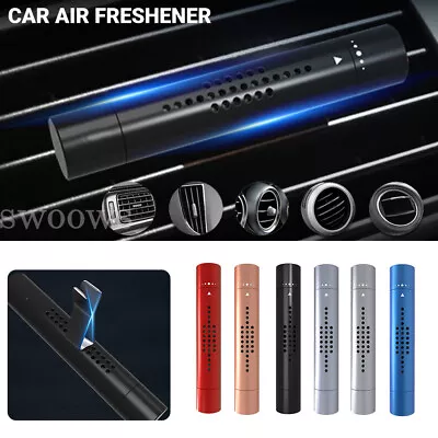 Car Air Vent Freshener Blue Clip Perfume Diffuser & 3 Aroma Fragrance Sticks • $5.56