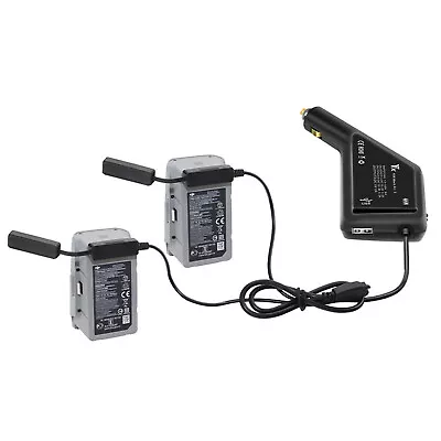 3in1 Car Charger For DJI Mavic AIR 2 Drone Battery + Remote Control Charging Hub • $26.31