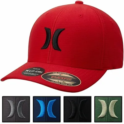 $30 • Buy Hurley Men's H2O-DRI Pismo Perforated Mesh Flex Fit Hat Cap