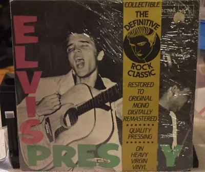 Elvis Presley The Definitive Rock Collection With Gold Banner • $30