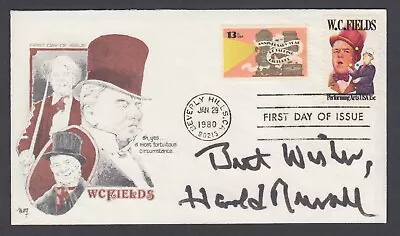 Harold Russell American Actor & WWII Veteran Won 2 Academy Awards Signed FDC • $38.50