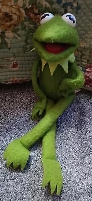 Vintage Kermit The Frog 1976 Fisher Price 850 Jim Henson Muppets Doll Plush • $25